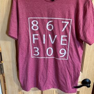 Men's Graphic T-Shirt in Pink